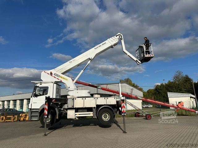 Samochód z podnośnikiem roboczym MERCEDES-BENZ Axor 1829 / Palfinger TKA 35