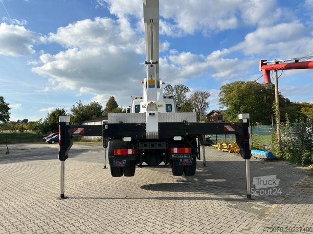 Samochód z podnośnikiem roboczym MERCEDES-BENZ Axor 1829 / Palfinger TKA 35