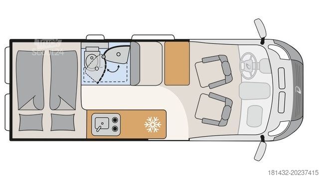 Camping-car DETHLEFFS Globetrail Active Fiat 600 DS Active