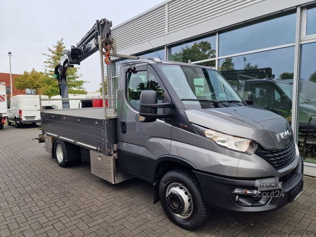 Furgon z żurawiem samochodowym IVECO Daily 70 C 18 Kran/Funk/4 Ausschübe/11 Meter