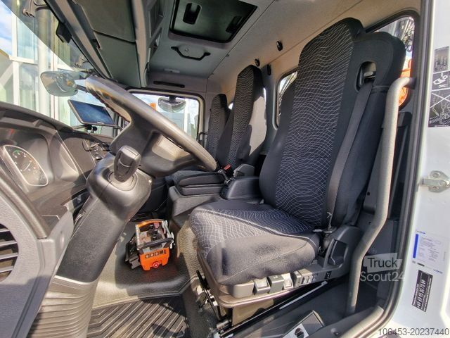 Transporter mit Kipper MERCEDES-BENZ Atego 821 Kipper/Kran/Funk/Greifer/2xAHK/Ölansch