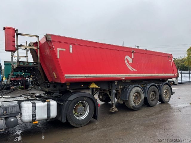 Semi-remorque benne SCHMITZ CARGOBULL Kippmulde/Alu/24m3/Liftachse/Plane/TÜV+SP2026