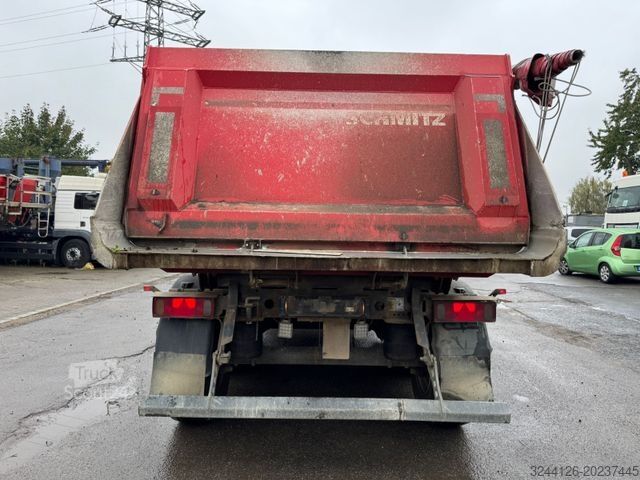 Semi-remorque benne SCHMITZ CARGOBULL Kippmulde/Alu/24m3/Liftachse/Plane/TÜV+SP2026