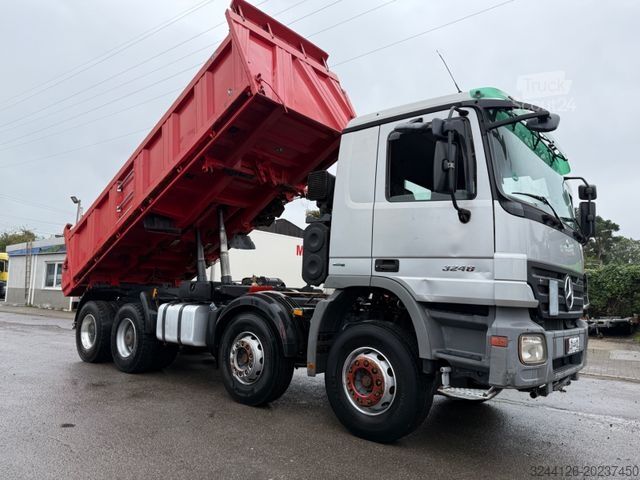 Camion-benne tricar MERCEDES-BENZ Actros MP2 3248(4148)BB/Meiller-Bordmatik/Euro5/