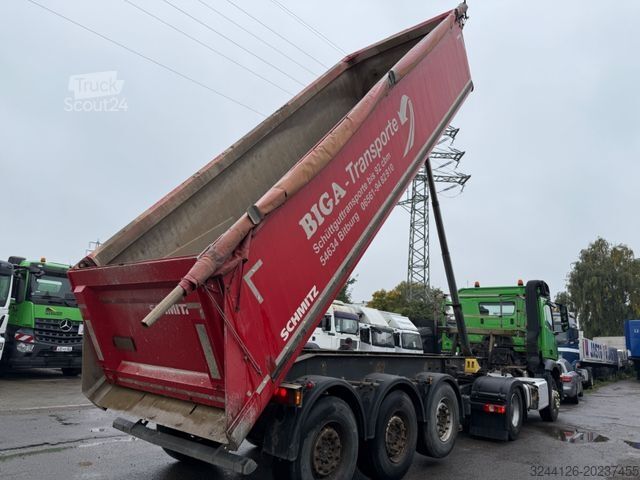 Semirimorchio ribaltabile SCHMITZ CARGOBULL Kippmulde/Alu/24m3/Liftachse/Plane/TÜV-11.25/