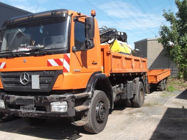 Kipper LKW MERCEDES-BENZ Axor 1828 Kipper/ Kran/ANH Kipper