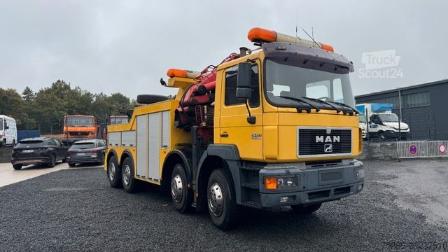 Abschleppwagen MAN 35.463 Abschleppwagen Kran LKW Berger Wilk WR25