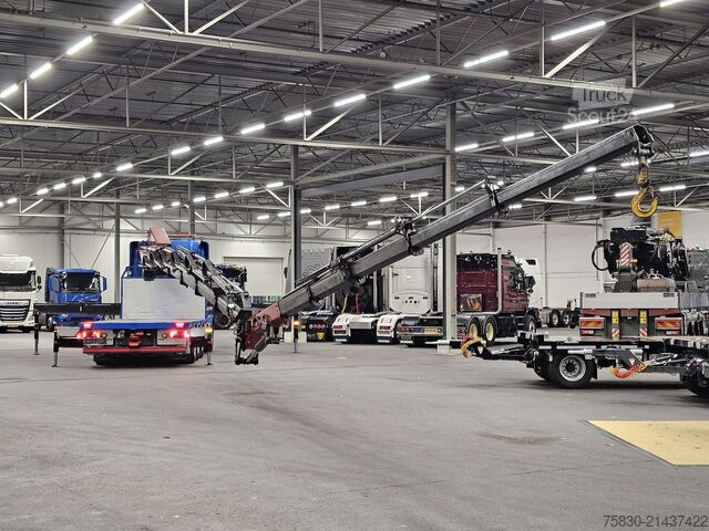 Laadplatform Scania G490 8x4*4 / HMF 5020 + JIB