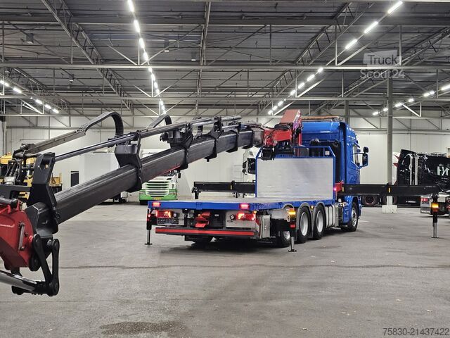 Laadplatform Scania G490 8x4*4 / HMF 5020 + JIB