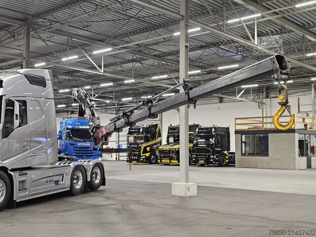 Laadplatform Scania G490 8x4*4 / HMF 5020 + JIB