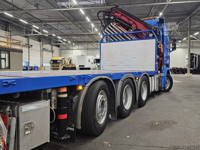 Laadplatform Scania G490 8x4*4 / HMF 5020 + JIB