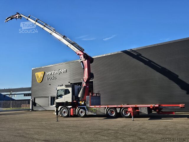 Laadplatform Volvo FH 16 750 8x4 / HMF 95 tm / JIB / WINCH / WORK ...