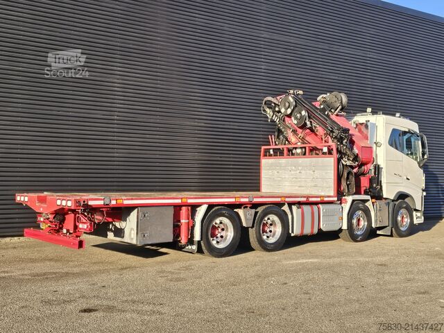 Laadplatform Volvo FH 16 750 8x4 / HMF 95 tm / JIB / WINCH / WORK ...