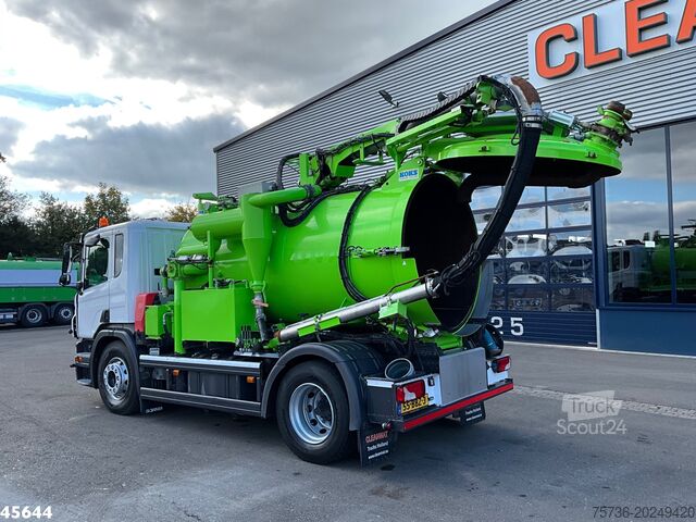 Véhicule aspirant Scania P 280 Euro 6 Koks Kolkenzuiger Just 145.856 km!