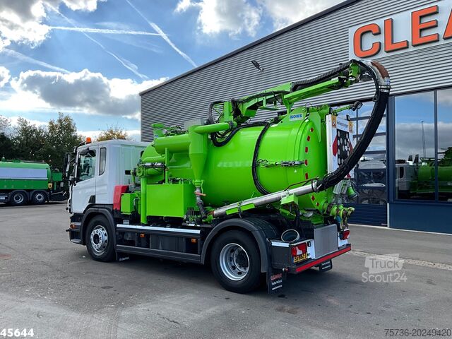Véhicule aspirant Scania P 280 Euro 6 Koks Kolkenzuiger Just 145.856 km!