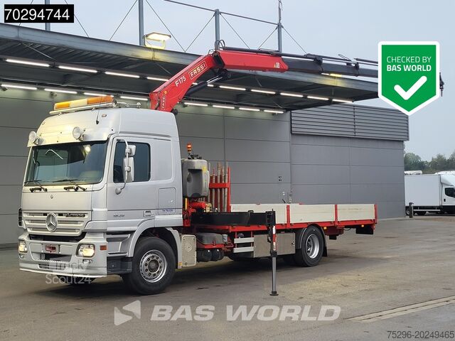 Plataforma de carga Mercedes Actros 1836 Actros 4X2 Fassi F175A 26 Crane Kra...