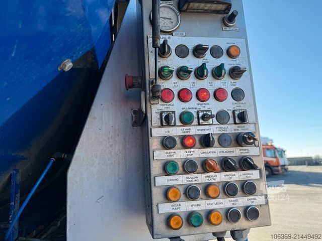 Camion-citerne à vide SCANIA P420 8x2*6 Hvidtved Larsen Flexline 414 Euro 5