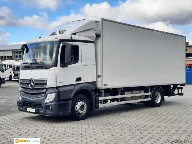 Hladilni tovornjak MERCEDES-BENZ 1842 L ACTROS Kühlkoffer LBW Liege AHK