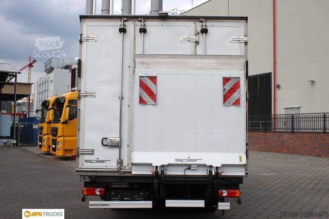 Kühltransporter IVECO ML 75 E19 Tiefkühlkoffer LBW Seitentür Coolslide