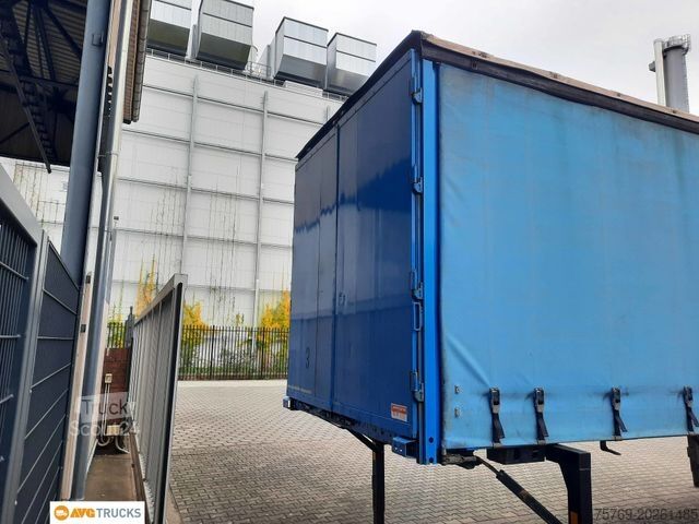 Anhänger-Wechselfahrgestell KÖGEL WP 7,45 Wechselpritsche BDF Edscha Schiebeplane