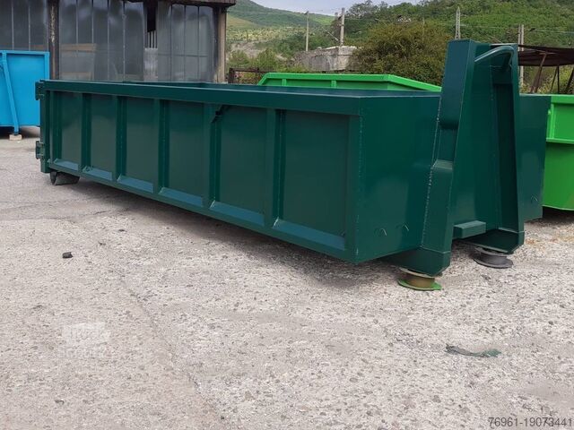 Contentor rolante  Abrollmulde, Bauschuttcontainer