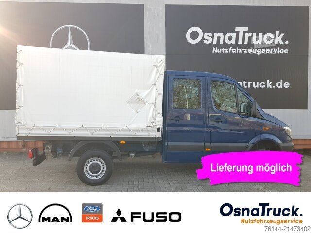 Pick-up bestelwagen MERCEDES-BENZ Sprinter 316 CDI Doka 4x4 Allrad Klima, 6-Sitze