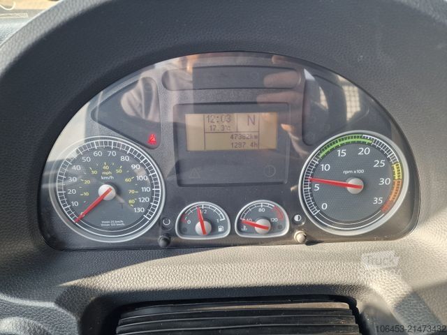 Driezijdige kipper bestelwagen IVECO 80E22 3 -Seitenkipper erst 47000 KM 2 x AHK Diff