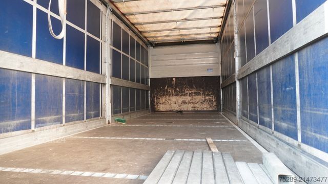 Camion plateau avec bâche MERCEDES-BENZ Atego 1630 Pritsche + Plane Steckrungen