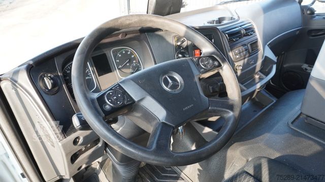 Camion plateau avec bâche MERCEDES-BENZ Atego 1630 Pritsche + Plane Steckrungen