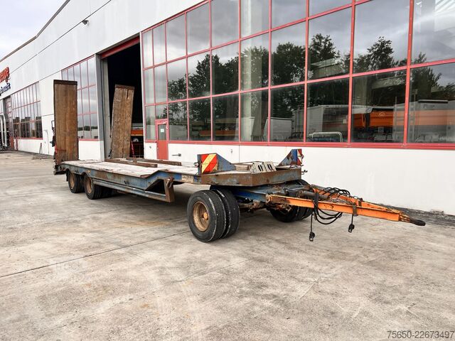Dieplader oplegger Müller-Mitteltal T3  3 Achs Tieflader mit ABS