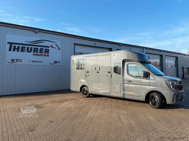 Transportador de gado RENAULT Master STX 5 Sitzer Haras ex. Lang Automatik