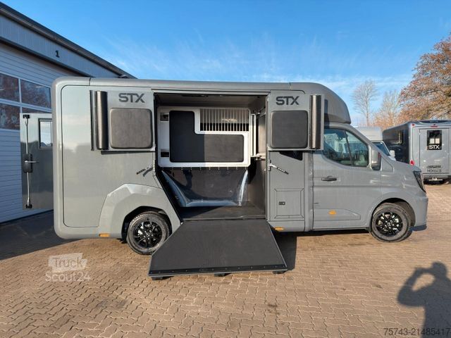 Transportador de gado RENAULT Master STX 5 Sitzer Haras ex. Lang Automatik