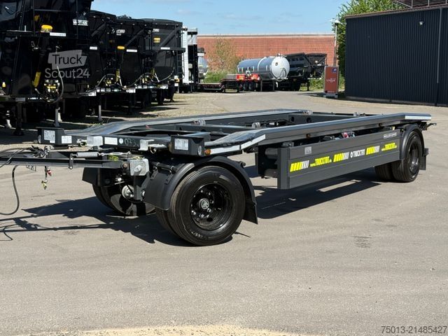 Ρυμουλκούμενο roll off MEILLER Containeranhänger, MIETEN?