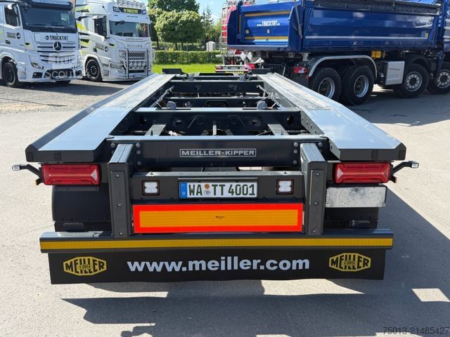 Ρυμουλκούμενο roll off MEILLER Containeranhänger, MIETEN?