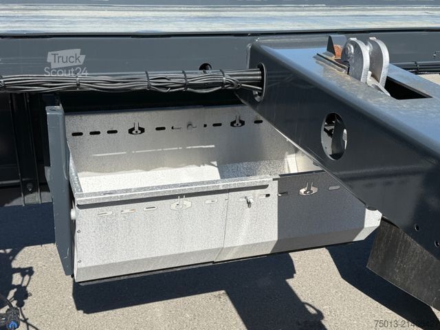 Ρυμουλκούμενο roll off MEILLER Containeranhänger, MIETEN?