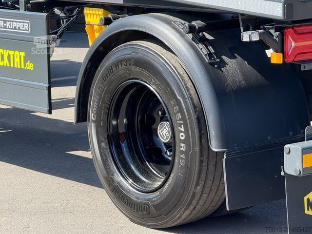 Ρυμουλκούμενο roll off MEILLER Containeranhänger, MIETEN?