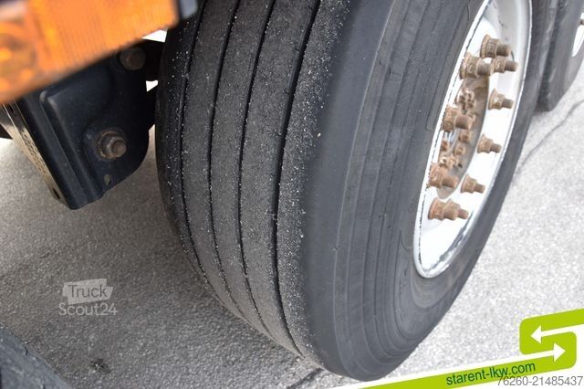 Avoin puoliperävaunu pressulla KRONE Palettenkasten E-Radhalter TÜV 07/26