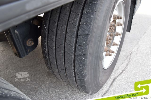 Avoin puoliperävaunu pressulla KRONE Palettenkasten E-Radhalter TÜV 07/26