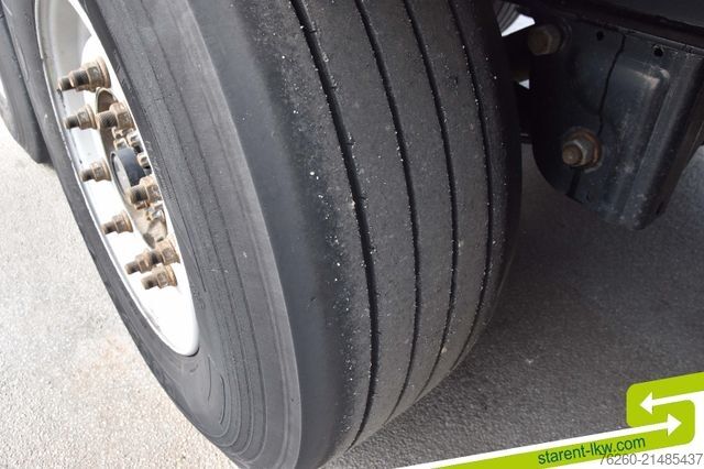 Avoin puoliperävaunu pressulla KRONE Palettenkasten E-Radhalter TÜV 07/26