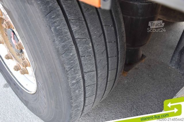 Avoin puoliperävaunu pressulla KRONE Palettenkasten SAF Achsen TÜV 5/26