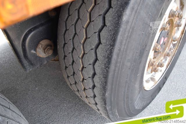 Avoin puoliperävaunu pressulla KRONE Palettenkasten SAF Achsen TÜV 5/26