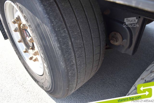 Avoin puoliperävaunu pressulla KRONE Palettenkasten SAF Achsen TÜV 5/26