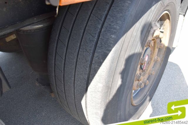 Avoin puoliperävaunu pressulla KRONE Palettenkasten SAF Achsen TÜV 5/26