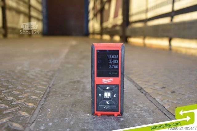 Avoin puoliperävaunu pressulla KRONE Palettenkasten SAF Achsen TÜV 05/26