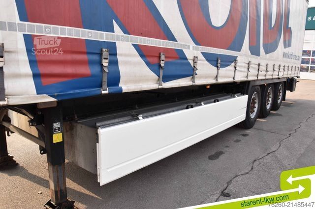 Avoin puoliperävaunu pressulla KRONE Palettenkasten SAF Achsen TÜV 05/26