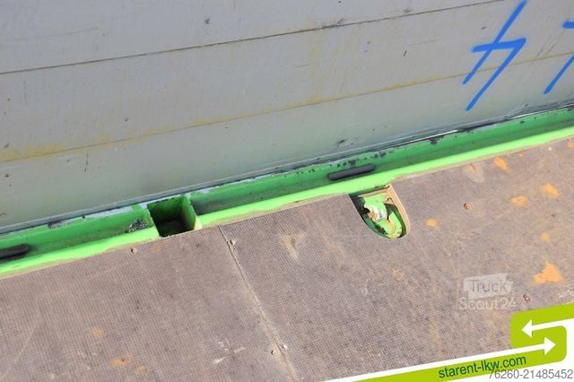 Nyitott félpótkocsi BERGER 60cm Bordwände Rungen Alufelgen SAF Liftachse