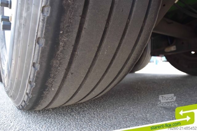 Nyitott félpótkocsi BERGER 60cm Bordwände Rungen Alufelgen SAF Liftachse