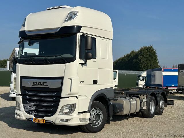 Chassis met cabine DAF XF 480 XF480.26 FAN. EURO6. 2021. Meesturende ...