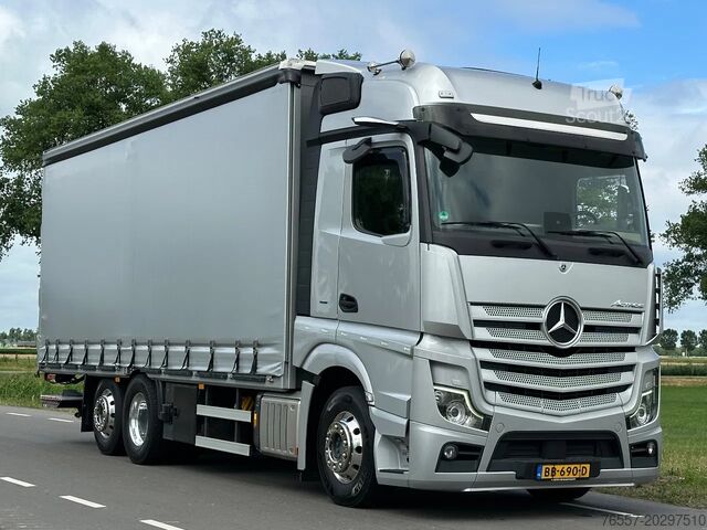 Раздвижной брезент Mercedes-Benz Actros ACTROS 2545LL  EURO6. 2021.  Schuifzeil ...