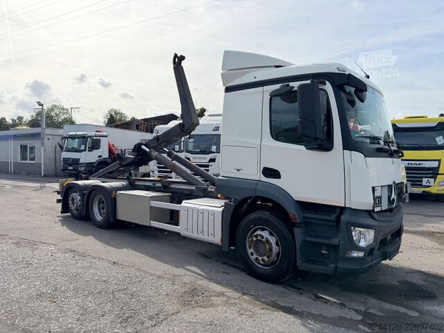 Camion benne à bras amovible MERCEDES-BENZ Actros 2543L/MeillerRK20-Funk/Lenk-Lift/TÜV-SP27